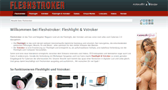 Desktop Screenshot of fleshstroker.com
